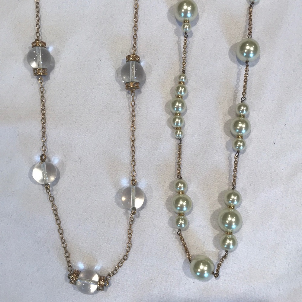 Pair of Jcrew necklaces